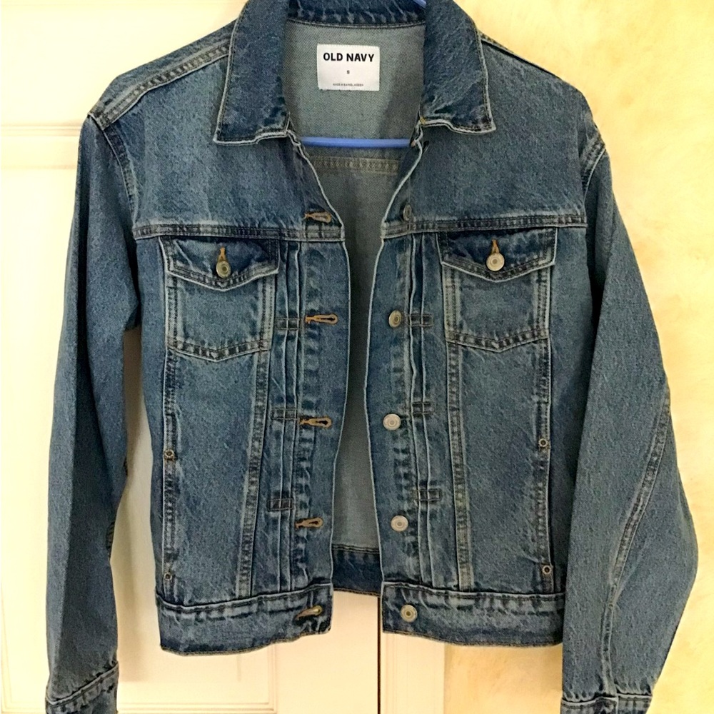 Ladies denim jacket size S